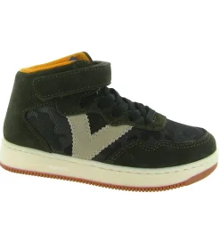baskets et sneakers - - bebe garcon - Nubuck - Kaki - Victoria