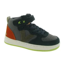 baskets et sneakers - - bebe garcon - Nubuck - Anthracite - Victoria