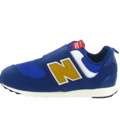 baskets et sneakers - - bebe garcon - Toile - Bleu - New balance