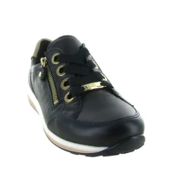 baskets et sneakers - Confort - femme - Cuir - Bleu - Ara