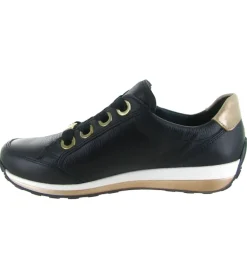 baskets et sneakers - Confort - femme - Cuir - Bleu - Ara
