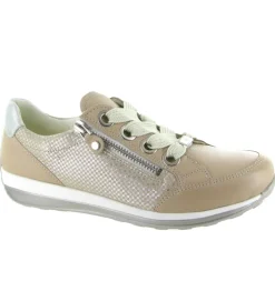 baskets et sneakers - Confort - femme - Cuir - Beige - Ara