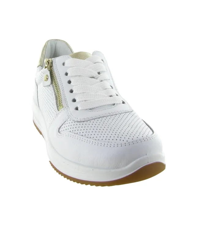 baskets et sneakers - Confort - femme - Cuir - Blanc - Ara