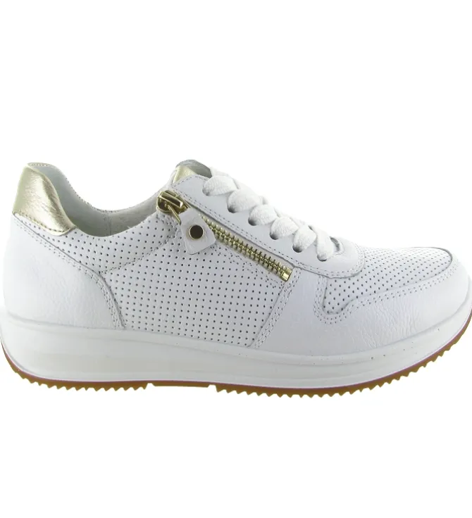 baskets et sneakers - Confort - femme - Cuir - Blanc - Ara
