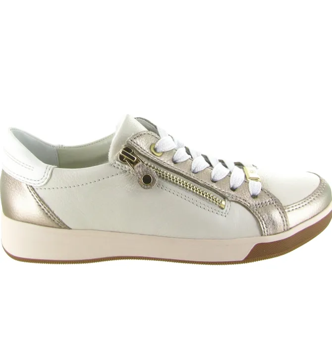 baskets et sneakers - Confort - femme - Cuir - Blanc - Ara
