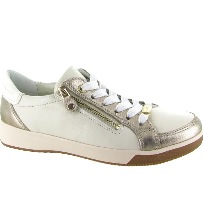 baskets et sneakers - Confort - femme - Cuir - Blanc - Ara