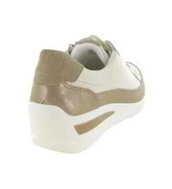 baskets et sneakers - Confort - femme - Cuir - Blanc - Ara