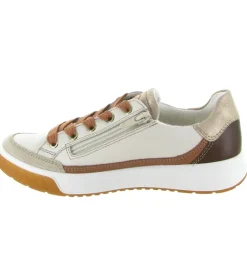 baskets et sneakers - Confort - femme - Cuir - Crème - Ara