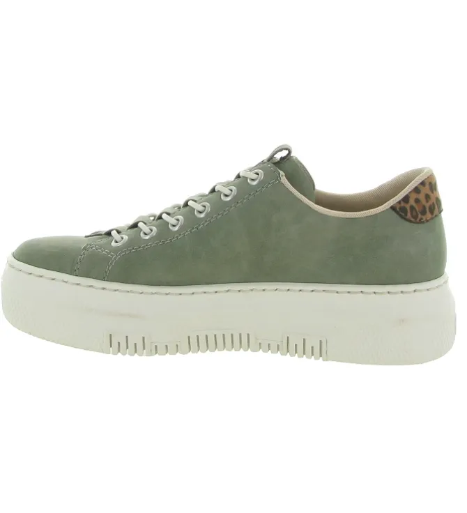 baskets et sneakers - Confort - femme - Synthétique - Kaki - Rieker