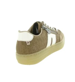 baskets et sneakers - Confort - femme - Cuir - Camel - Rieker