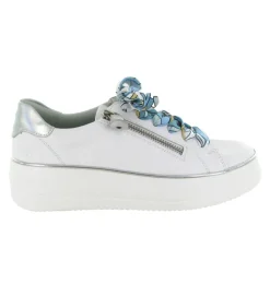 baskets et sneakers - Confort - femme - Cuir - Blanc - Remonte