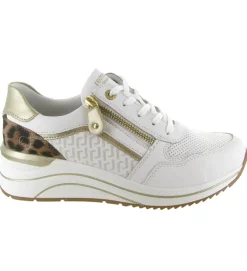 baskets et sneakers - Confort - femme - Cuir - Beige - Remonte