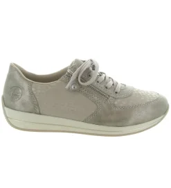baskets et sneakers - Confort - femme - Synthétique - Beige - Rieker
