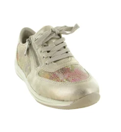 baskets et sneakers - Confort - femme - Synthétique - Beige - Rieker
