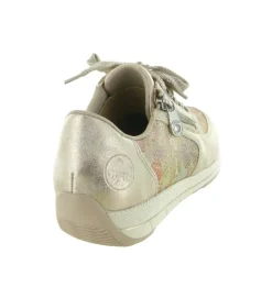 baskets et sneakers - Confort - femme - Synthétique - Beige - Rieker