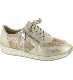 baskets et sneakers - Confort - femme - Synthétique - Beige - Rieker