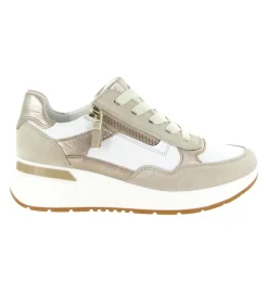 baskets et sneakers - Confort - femme - Cuir - Taupe - Ara