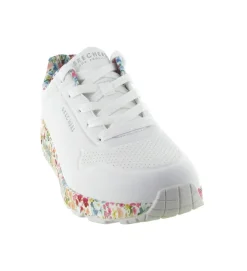 baskets et sneakers - Confort - femme - Synthétique - Blanc - Skechers footwear
