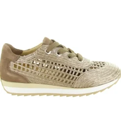 baskets et sneakers - Confort - femme - Raphia - Bronze - Softwaves