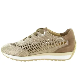 baskets et sneakers - Confort - femme - Raphia - Bronze - Softwaves
