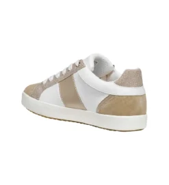 baskets et sneakers - Confort - femme - Cuir - Or - Geox