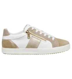 baskets et sneakers - Confort - femme - Cuir - Or - Geox