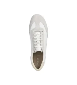 baskets et sneakers - Confort - femme - Cuir - Blanc - Geox