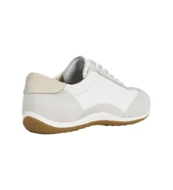 baskets et sneakers - Confort - femme - Cuir - Blanc - Geox