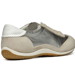baskets et sneakers - Confort - femme - Cuir - Taupe - Geox