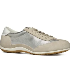 baskets et sneakers - Confort - femme - Cuir - Taupe - Geox