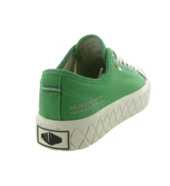 baskets et sneakers - Confort - femme - Toile - Vert - Palladium