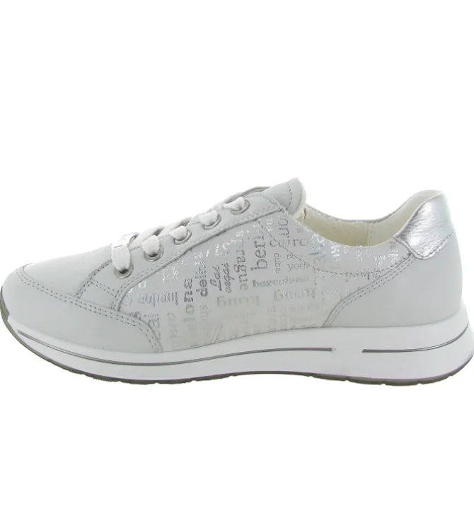 baskets et sneakers - Confort - femme - Cuir - Gris - Ara