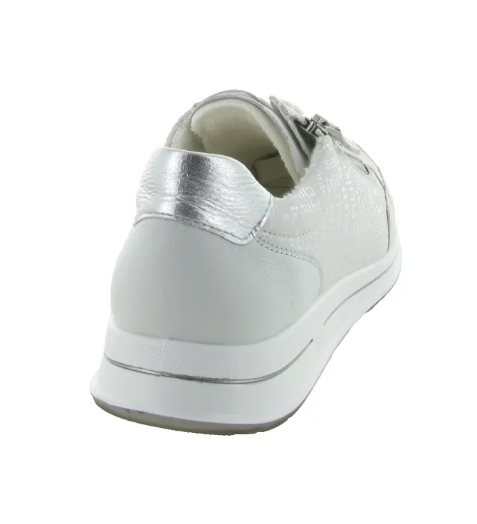 baskets et sneakers - Confort - femme - Cuir - Gris - Ara