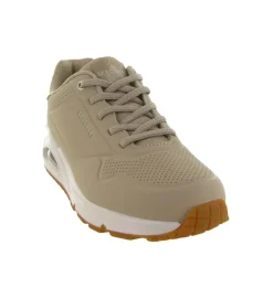 baskets et sneakers - Confort - femme - Toile - Beige - Skechers footwear