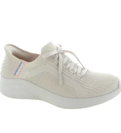 baskets et sneakers - Confort - femme - Synthétique - Beige - Skechers footwear