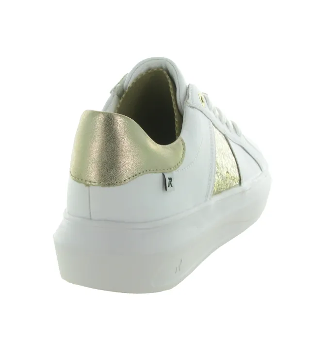 baskets et sneakers - Confort - femme - Synthétique - Blanc - Rieker