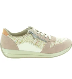 baskets et sneakers - Confort - femme - Synthétique - Rose - Rieker