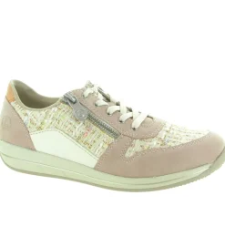 baskets et sneakers - Confort - femme - Synthétique - Rose - Rieker