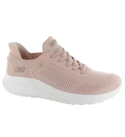 baskets et sneakers - Confort - femme - Textile - Rose - Skechers footwear