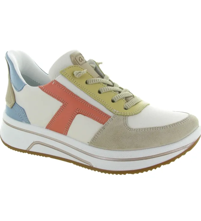 baskets et sneakers - Confort - femme - Cuir - Multicolor - Ara