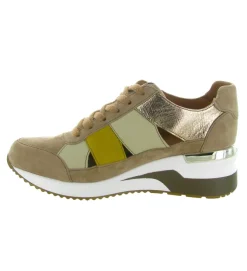 baskets et sneakers - Confort - femme - Cuir - Beige - Mamzelle