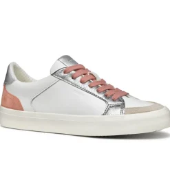 baskets et sneakers - Confort - femme - Cuir - Blanc - Geox