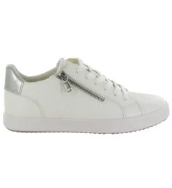 baskets et sneakers - Confort - femme - Cuir - Blanc - Geox