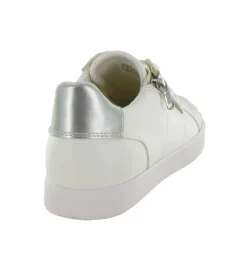 baskets et sneakers - Confort - femme - Cuir - Blanc - Geox