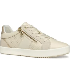 baskets et sneakers - Confort - femme - Cuir - Or - Geox