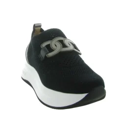 baskets et sneakers - Confort - femme - Synthétique - Noir - Softwaves