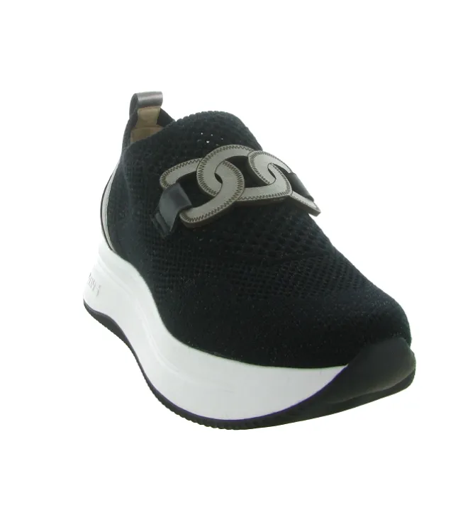 baskets et sneakers - Confort - femme - Synthétique - Noir - Softwaves