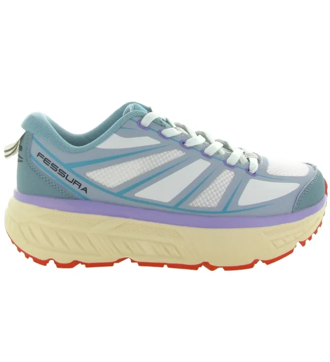 baskets et sneakers - Confort - femme - Synthétique - Bleu - Fessura