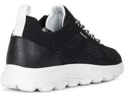baskets et sneakers - Confort - femme - Textile - Noir - Geox