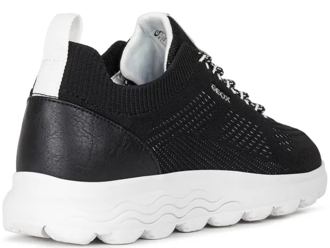 baskets et sneakers - Confort - femme - Textile - Noir - Geox